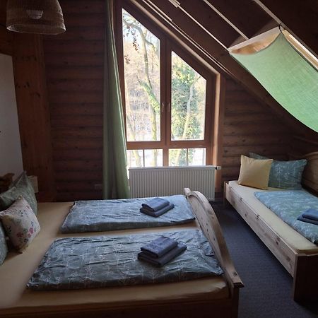 Holzhaus Am See Zernsdorf Bagian luar foto
