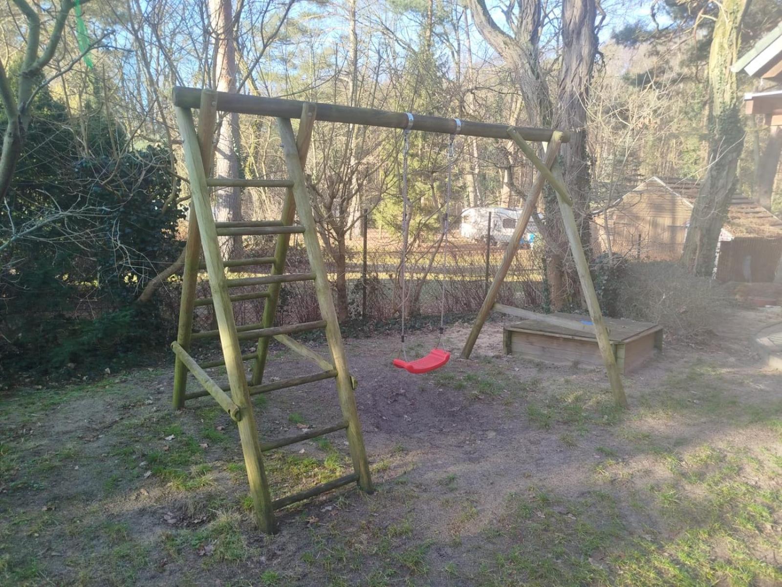 Holzhaus Am See Zernsdorf Bagian luar foto